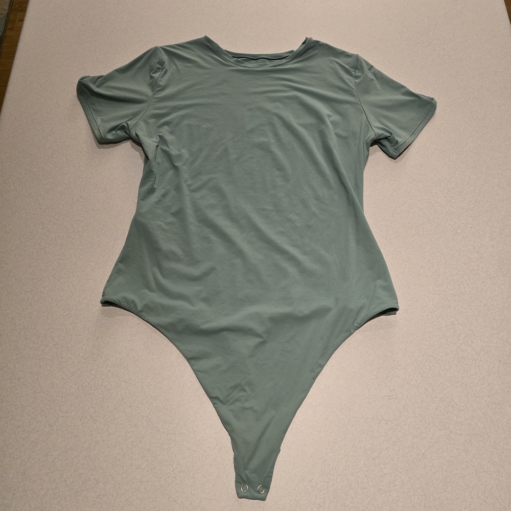 Auden Women's Bodysuit in Soft Green - Picture 1 of 3
